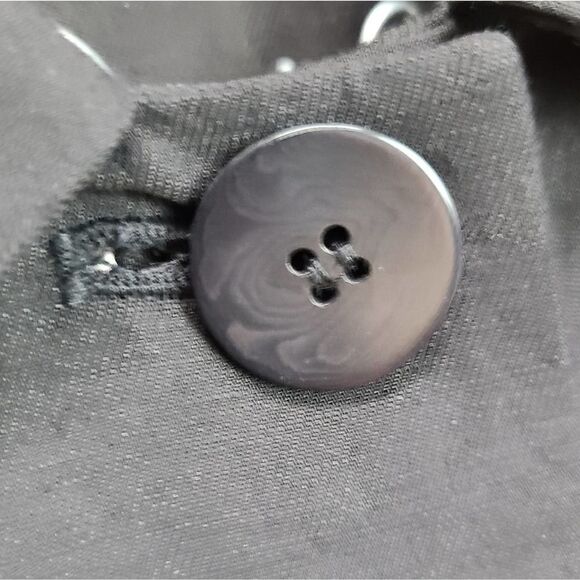 AnnāTylorāLinenĀ BlackāBlazerāSizeā6 - Picture 4 of 6